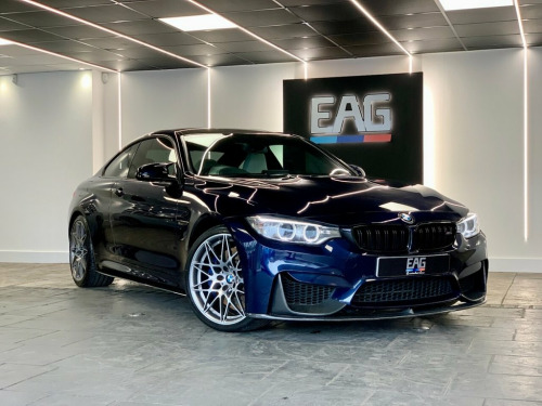 BMW M4  3.0 M4 COMPETITION PACKAGE 2d 444 BHP STUNNING COL