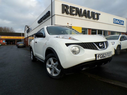 Nissan Juke  1.6 Visia SUV 5dr Petrol Manual Euro 5 (117 ps)