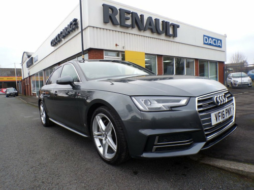 Audi A4  2.0 TDI S line Saloon 4dr Diesel S Tronic quattro 