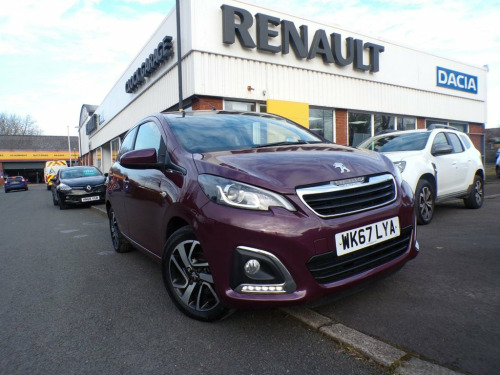 Peugeot 108  1.2 PureTech Allure Hatchback 5dr Petrol Manual Eu