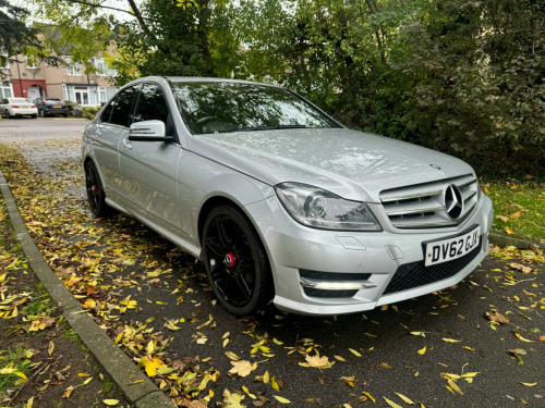 Mercedes-Benz C-Class C180 1.6 C180 BlueEfficiency AMG Sport Plus G-Tronic+ Euro 5 (s/s) 4dr