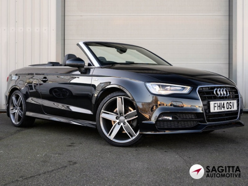 Audi A3 Cabriolet  1.8 TFSI S line Convertible 2dr Petrol S Tronic Euro 6 (s/s) (180 ps)