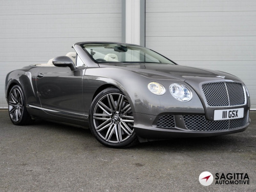 Bentley Continental  6.0 W12 GTC Speed Convertible 2dr Petrol Auto 4WD Euro 5 (625 ps)