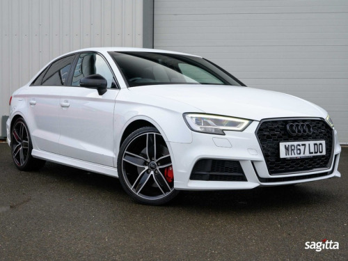 Audi S3  2.0 TFSI Black Edition Saloon 4dr Petrol S Tronic quattro Euro 6 (s/s) (310