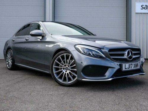Mercedes-Benz C-Class 2.1 C220d AMG Line (Premium Plus) Saloon 4dr Diesel G-Tronic+ Euro 6 (s/s)