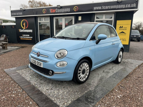 Fiat 500C  0.9 TwinAir Lounge Convertible 2dr Petrol Dualogic 
