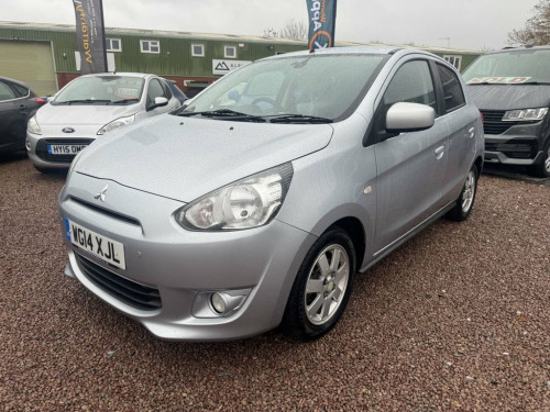 Mitsubishi Mirage  1.2 3 Hatchback 5dr Petrol CVT Euro 5 (s/s) (79 ps