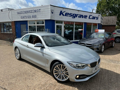 BMW 4 Series  2.0 428i Luxury Convertible 2dr Petrol Manual Euro 