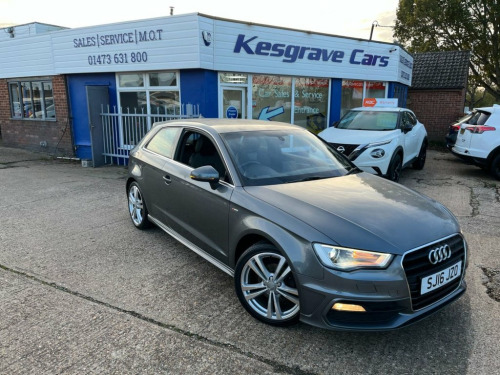 Audi A3  1.6 TDI S line Hatchback 3dr Diesel Manual Euro 6 