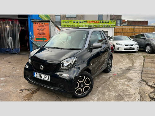 Smart fortwo  1.0 Prime (Premium) Cabriolet 2dr Petrol Twinamic Euro 6 (s/s) (71 ps) 