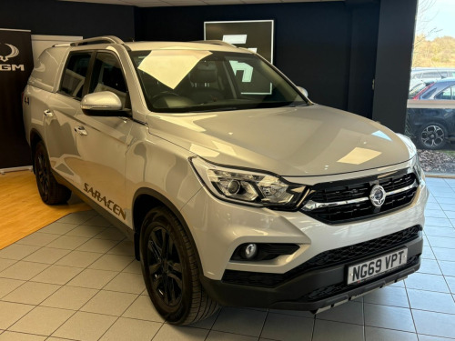 Ssangyong Musso  2.2D Saracen Pickup Double Cab 4dr Diesel Auto 4WD Euro 6 (181 ps)