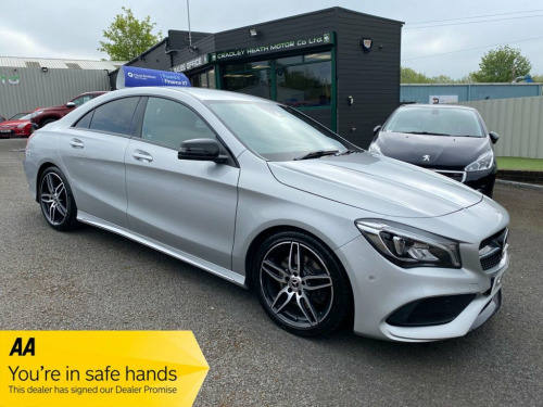 Mercedes-Benz CLA  2.1 CLA 220 D AMG LINE 4d 174 BHP SUPPLIED WITH 6 