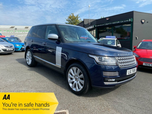 Land Rover Range Rover  4.4 SDV8 VOGUE SE 5d 339 BHP SUPPLIED WITH  AA WAR