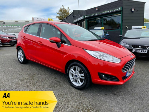 Ford Fiesta  1.0 ZETEC 5d 99 BHP SUPPLIED WITH  AA WARRANTY