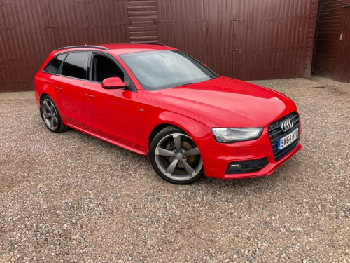 Audi A4  2.0 AVANT TDI BLACK EDITION 5d 174 BHP STUNNING IN