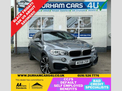 BMW X6  3.0L XDRIVE30D M SPORT 4d AUTO 255 BHP