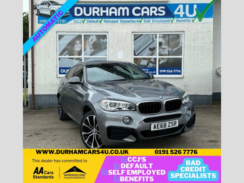 BMW X6  3.0L XDRIVE30D M SPORT 4d AUTO 255 BHP