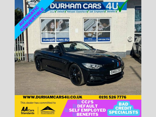 BMW 4 Series  2.0L 420D M SPORT 2d AUTO 181 BHP