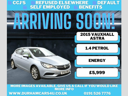 Vauxhall Astra  1.4i Energy Hatchback 5dr Petrol Manual Euro 6 (10