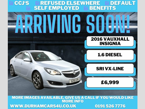 Vauxhall Insignia  1.6 CDTi SRi VX Line Nav Hatchback 5dr Diesel Manu