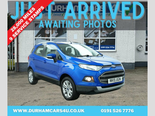 Ford EcoSport  1.0T EcoBoost Titanium SUV 5dr Petrol Manual 2WD E