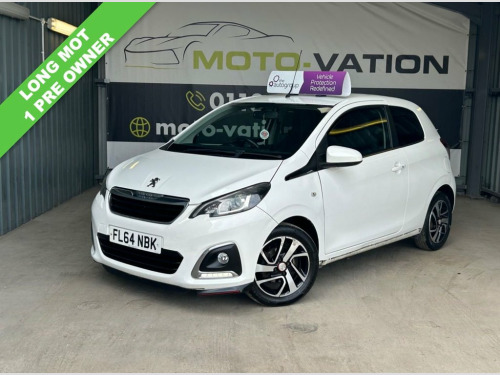 Peugeot 108  1.2 ALLURE 3d 82 BHP TIMING BELT LOW MILES FULL HI