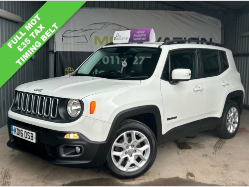 Jeep Renegade  1.6 MultiJetII Longitude SUV 5dr Diesel Manual Eur