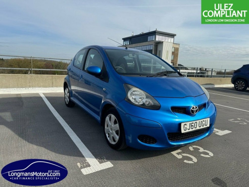 Toyota AYGO  1.0 VVT-I BLUE 5d 67 BHP 1 year mot and service in