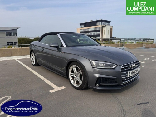Audi A5  2.0 TFSI S line Convertible 2dr Petrol Manual Euro