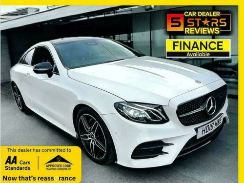 Mercedes-Benz E-Class 2.0 E220d AMG Line (Premium) Coupe 2dr Diesel G-Tronic+ Euro 6 (s/s) (194 p