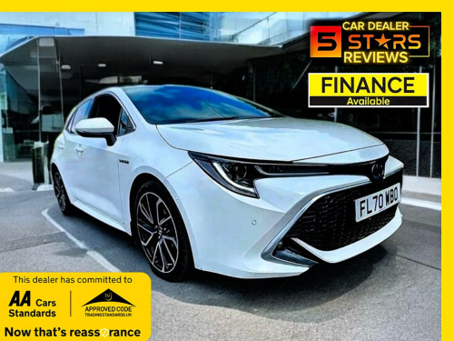 Toyota Corolla  2.0 VVT-h Excel Hatchback 5dr Petrol Hybrid CVT Euro 6 (s/s) (184 ps)