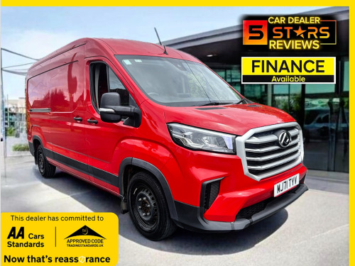 Maxus DELIVER 9  2.0 D20 Panel Van 5dr Diesel Manual FWD L3 H2 Euro 6 (s/s) (163 ps)