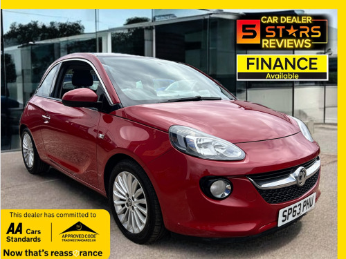 Vauxhall ADAM  1.4 16v GLAM Hatchback 3dr Petrol Manual Euro 5 (87 ps)