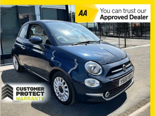Fiat 500  1.2 Lounge Hatchback 3dr Petrol Manual Euro 6 (s/s) (69 bhp)