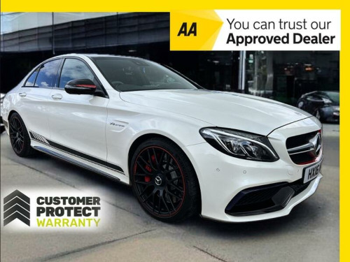 Mercedes-Benz C-Class  4.0 C63 V8 BiTurbo AMG S Edition 1 Saloon 4dr Petrol SpdS MCT Euro 6 (s/s)