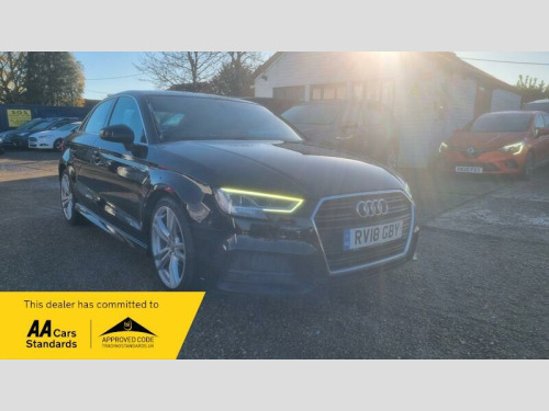 Audi A3  1.5 TFSI CoD S line Saloon 4dr Petrol Manual Euro 6 (s/s) (150 ps)