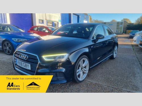 Audi A3  1.5 TFSI CoD S line Saloon 4dr Petrol Manual Euro 6 (s/s) (150 ps) 
