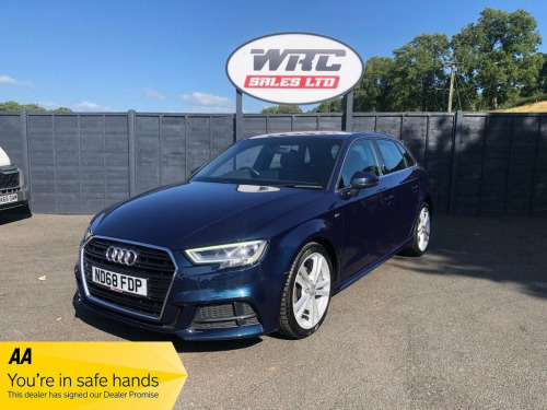 Audi A3  1.5 SPORTBACK TFSI S LINE 5d 148 BHP PHONE TO REQU