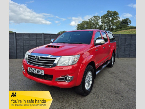 Toyota Hi-Lux  3.0 D-4D Invincible Pickup Double Cab 4dr Diesel M