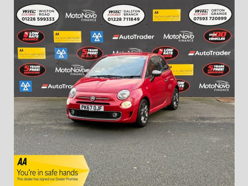 Fiat 500  1.2 S Hatchback 3dr Petrol Manual Euro 6 (s/s) (69 