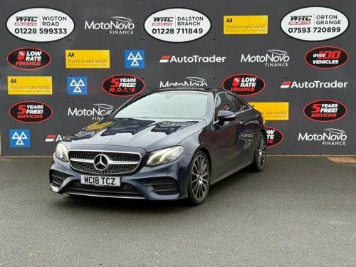 Mercedes-Benz E-Class  2.0 E220d AMG Line (Premium) Coupe 2dr Diesel G-Tr 