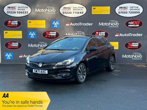 Vauxhall Astra  1.2 Turbo Griffin Edition Hatchback 5dr Petrol Man 