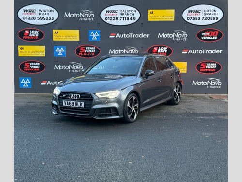 Audi S3  2.0 TFSI Black Edition Sportback 5dr Petrol S Tron
