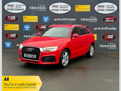Audi Q3  1.4 TFSI CoD S line SUV 5dr Petrol Manual Euro 6 ( 