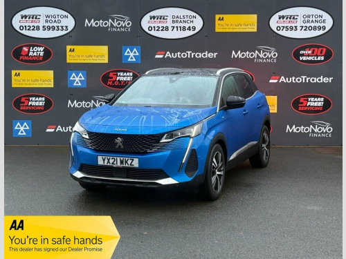 Peugeot 3008 Crossover  1.5 BlueHDi GT SUV 5dr Diesel Manual Euro 6 (s/s)  