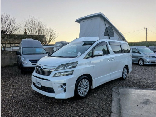 Toyota Vellfire  CAMPERVAN 4 Berth 4 Seater