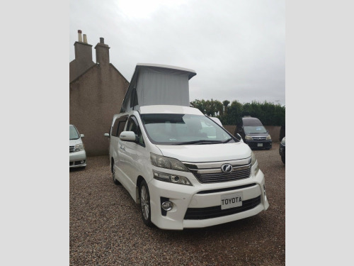 Toyota Vellfire  CAMPERVAN 4 Berth 4 Seater