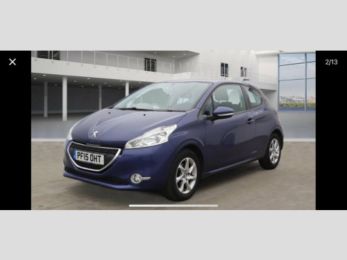 Peugeot 208  1.2 VTi PureTech Active Hatchback 3dr Petrol Manua