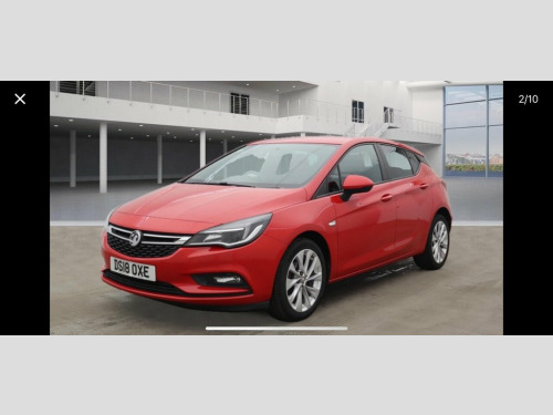 Vauxhall Astra  1.4i Design Hatchback 5dr Petrol Manual Euro 6 (10