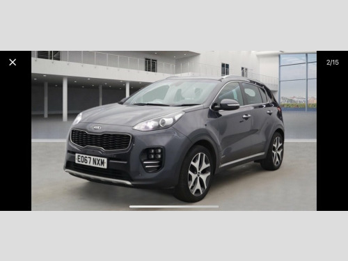 Kia Sportage  1.6 T-GDi GT-Line SUV 5dr Petrol Manual AWD Euro 6